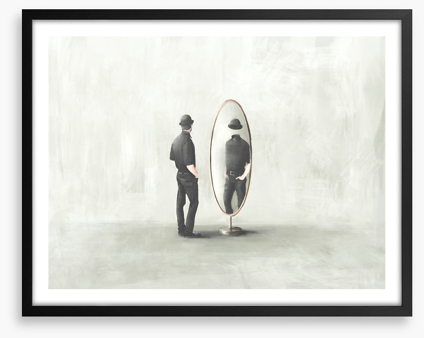Man in the mirror