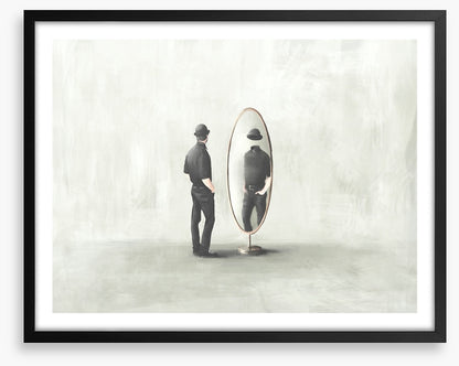 Man in the mirror