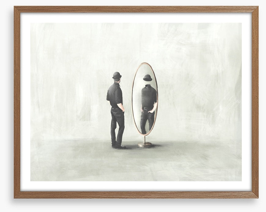 Man in the mirror