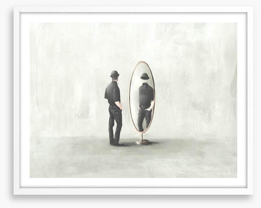Man in the mirror
