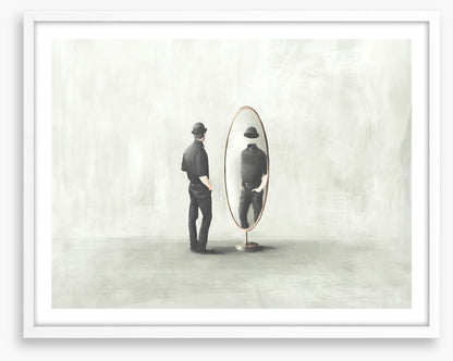 Man in the mirror