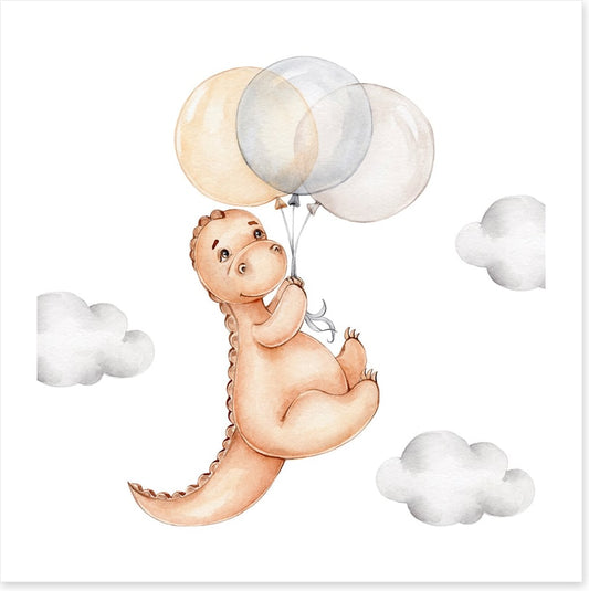 Baby dino balloons