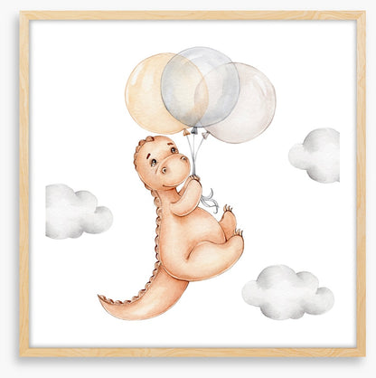 Baby dino balloons