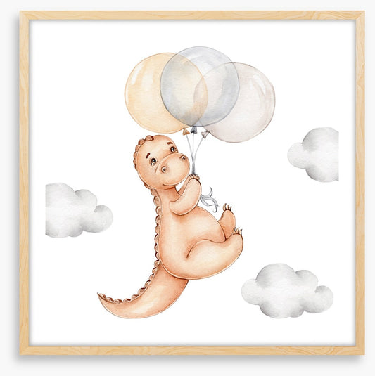 Baby dino balloons