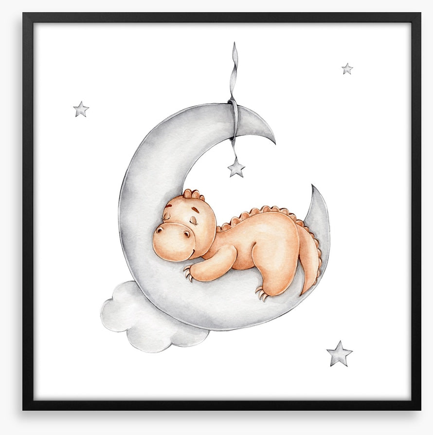Baby dino moon