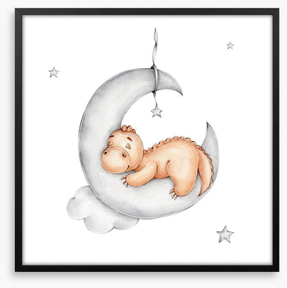 Baby dino moon