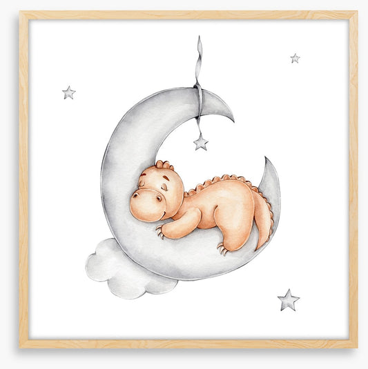 Baby dino moon