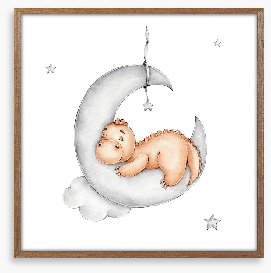 Baby dino moon