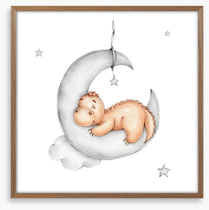 Baby dino moon