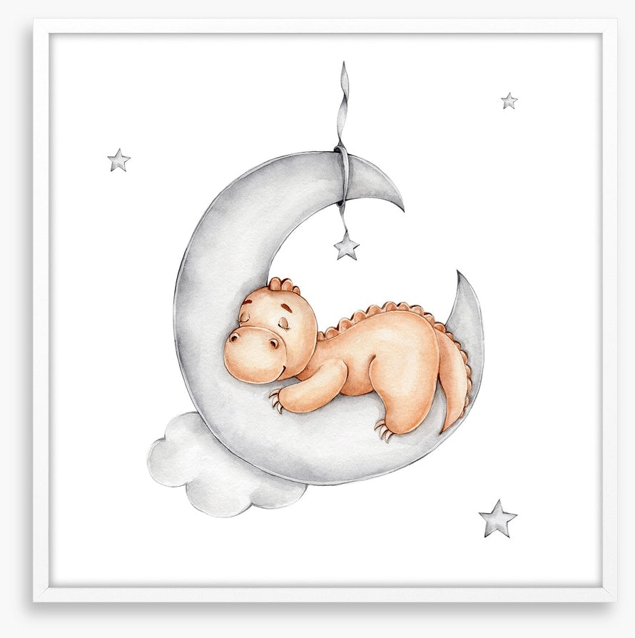Baby dino moon