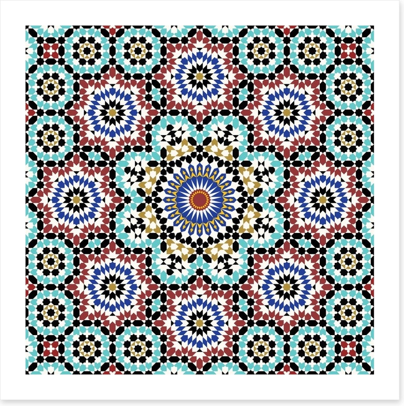 Moorish mosaic