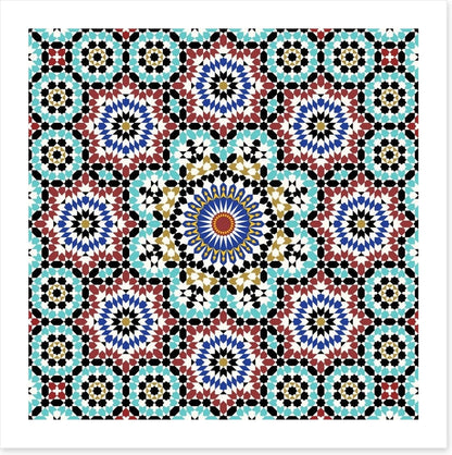 Moorish mosaic