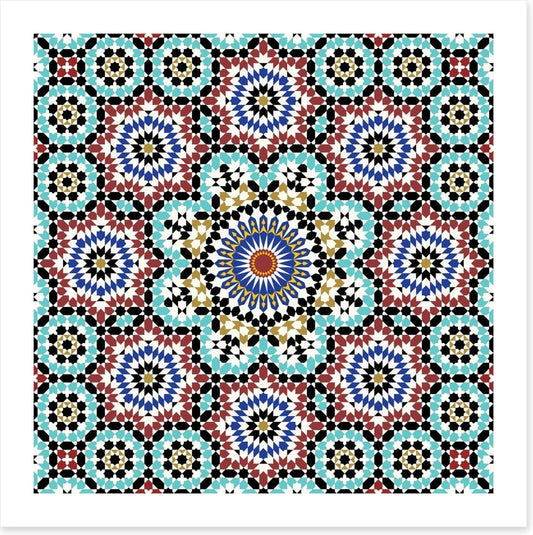 Moorish mosaic