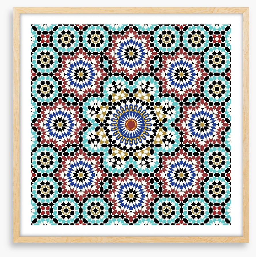 Moorish mosaic
