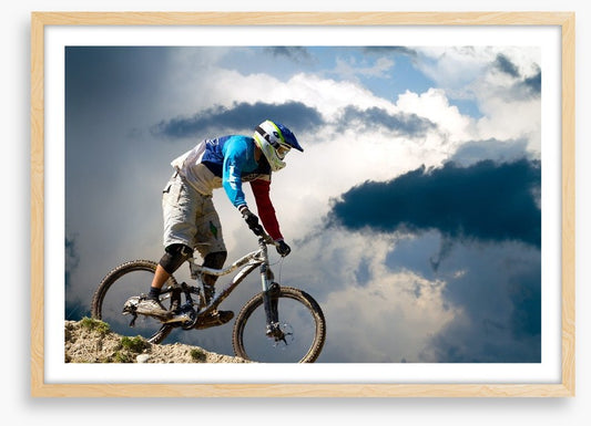 Mountain bike storm
