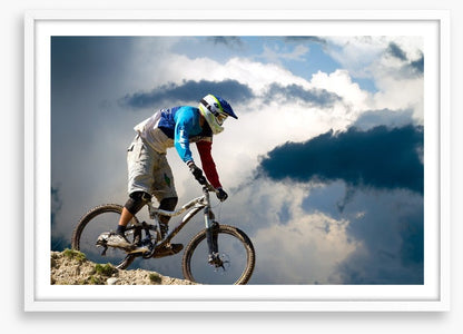 Mountain bike storm