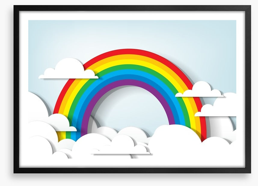 Rainbow sky