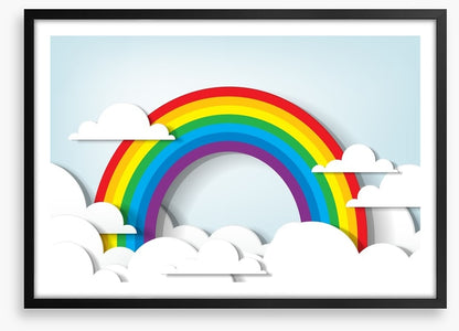 Rainbow sky