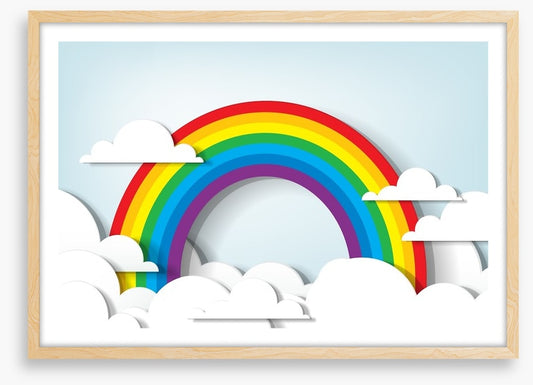 Rainbow sky