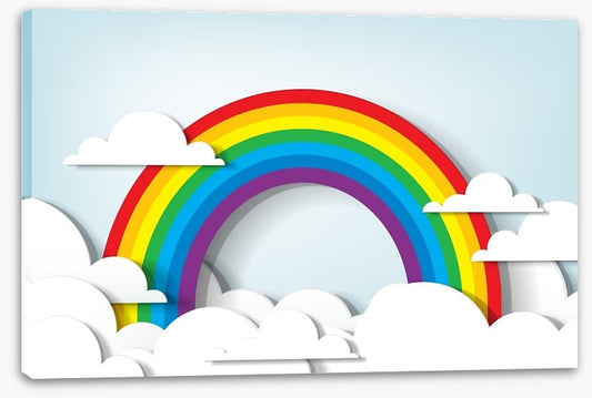 Rainbow sky