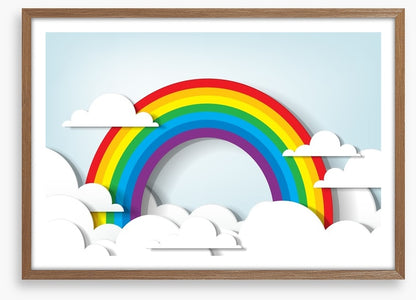 Rainbow sky