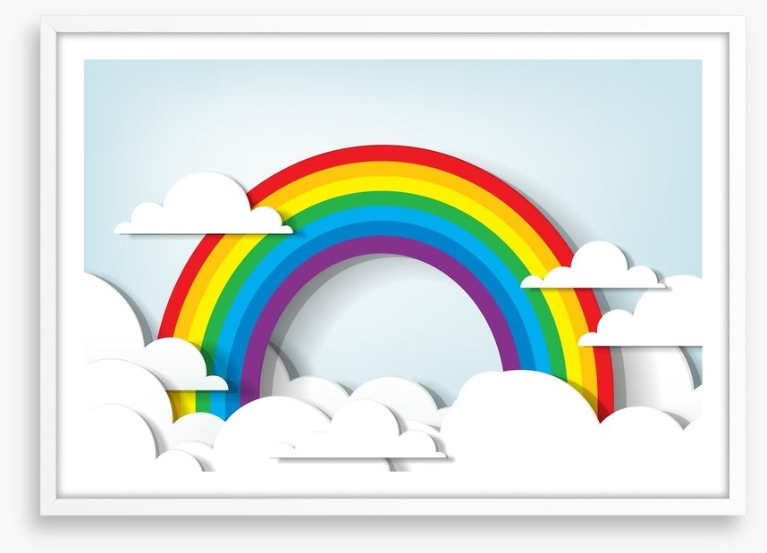 Rainbow sky