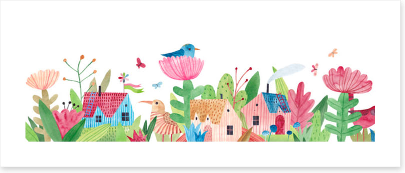 Flower kingdom panoramic