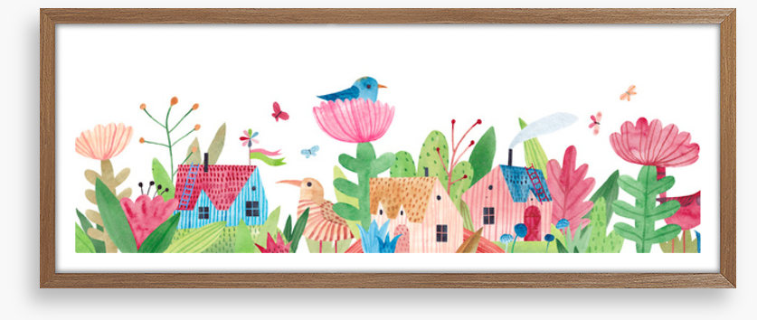 Flower kingdom panoramic