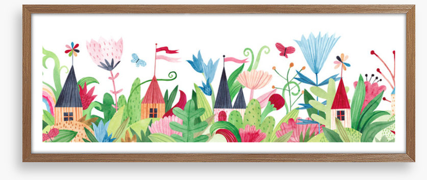 Garden village panoramic