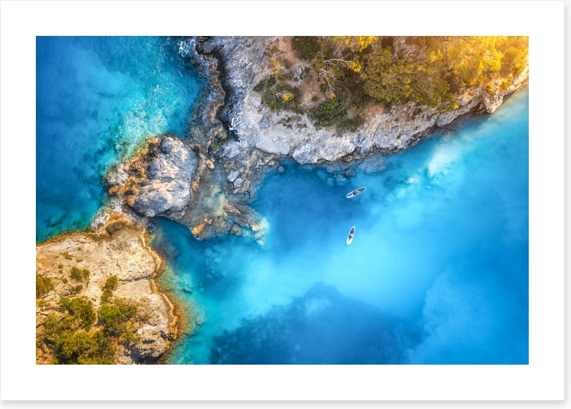 Kayak cliffs