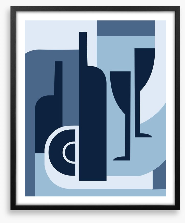 Blue bottles