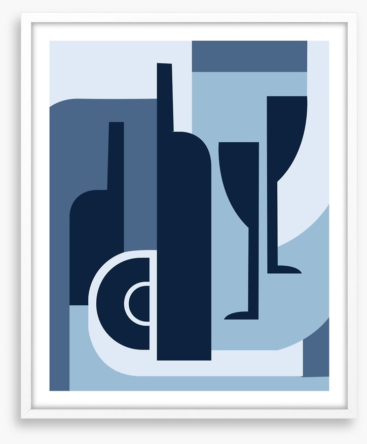 Blue bottles