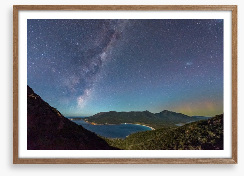 Above wineglass bay