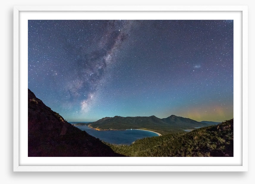 Above wineglass bay