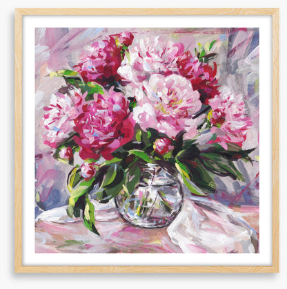 Peony poise