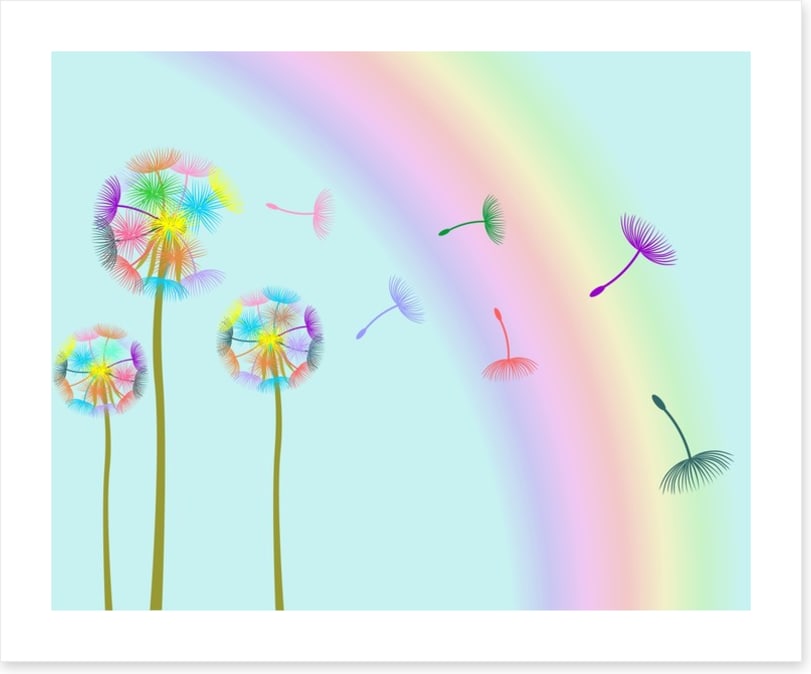 Rainbows and blowballs