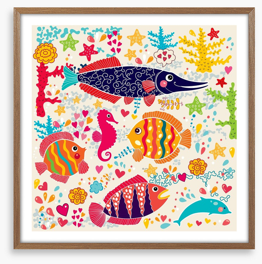 Happy fish
