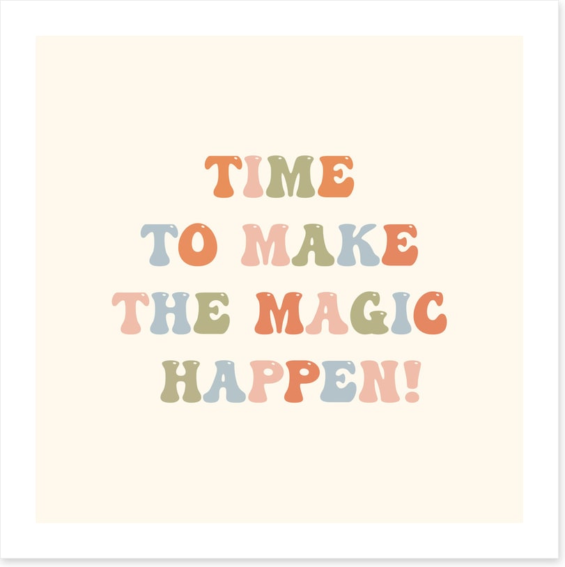 Time for magic