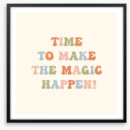 Time for magic