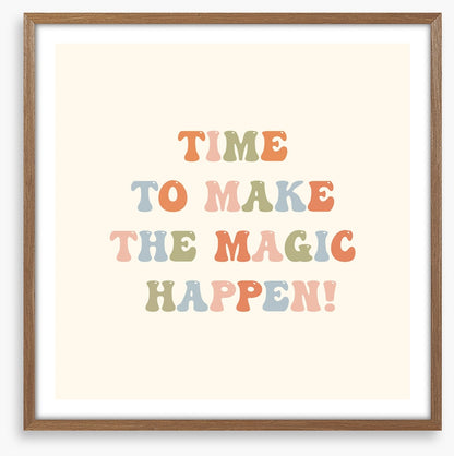 Time for magic