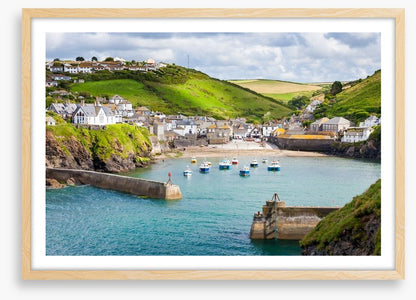 Port Isaac fishing village, England
