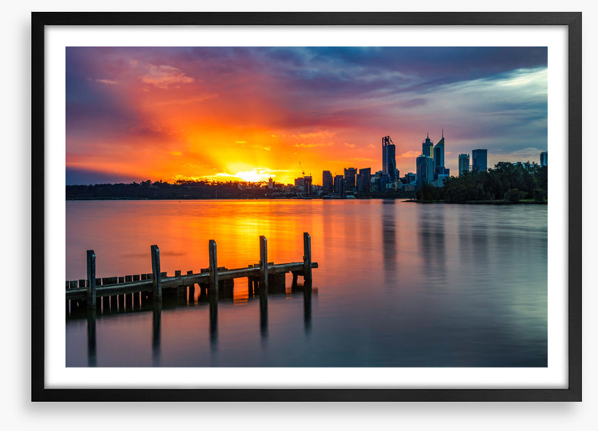 Swan River sunburst