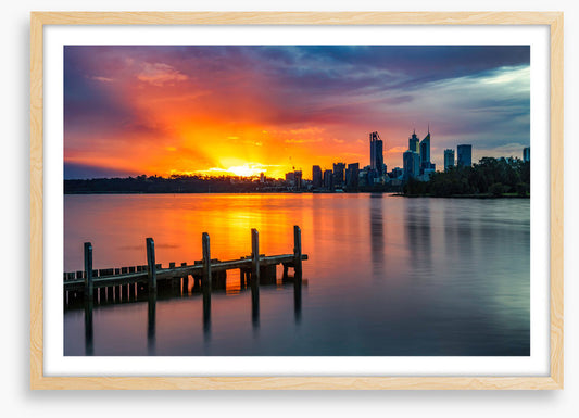 Swan River sunburst