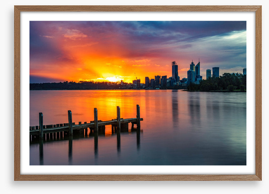 Swan River sunburst
