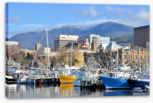Docked in Hobart Harbour