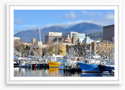 Docked in Hobart Harbour