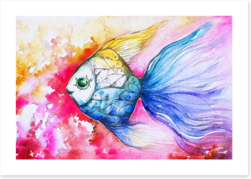 Rainbow carp