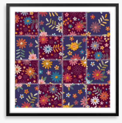 Autumn dusk patchwork