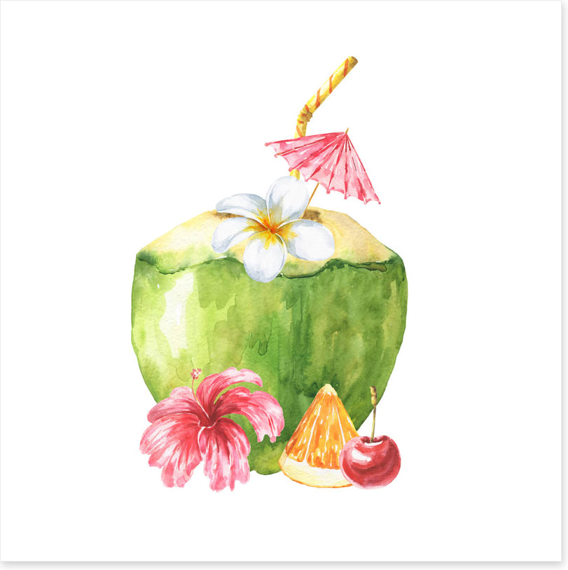 Coconut cocktail