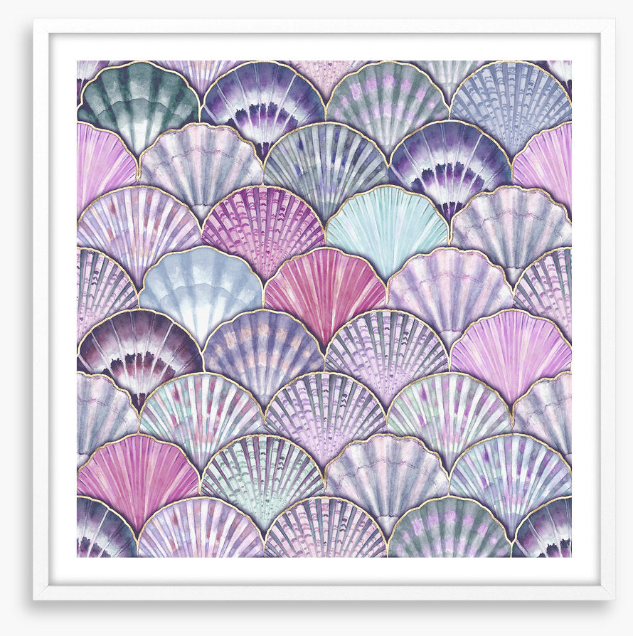 Purple pearl shells